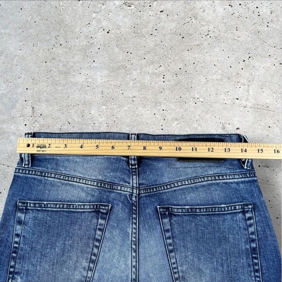 Diesel Jeans Men 28x31 Blue D‎ Strukt Slim Fade Selvedge Stretch Denim Italy VTG - Picture 8 of 10